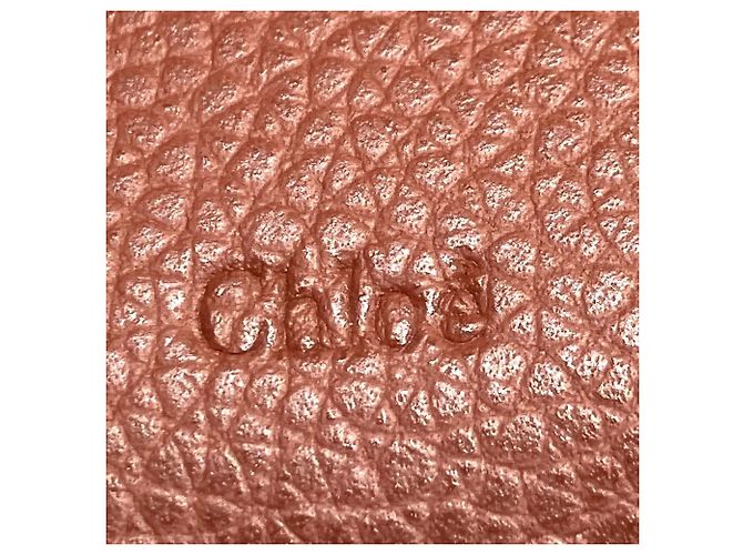 Cartera Chloé Daryl Tri-fold Castaño - vista 4