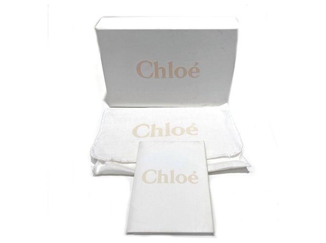 Cartera Chloé Daryl Tri-fold Castaño - vista 5