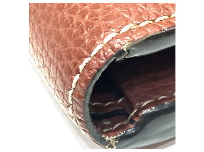 Cartera Chloé Daryl Tri-fold Castaño - vista 8