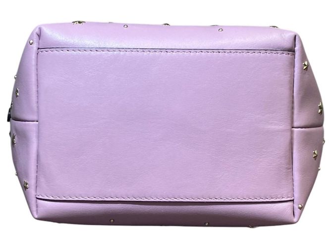 Borsa Mini Sarah Jimmy Choo Porpora - vista 3