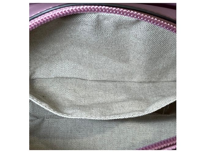 Borsa Mini Sarah Jimmy Choo Porpora - vista 8