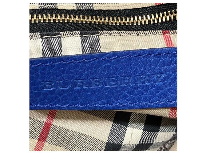 Bolso 2-Way de piel azul Burberry - vista 4