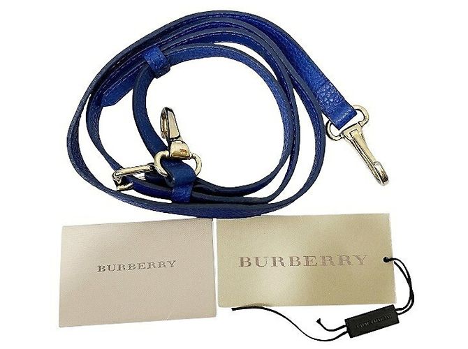 Bolso 2-Way de piel azul Burberry - vista 5