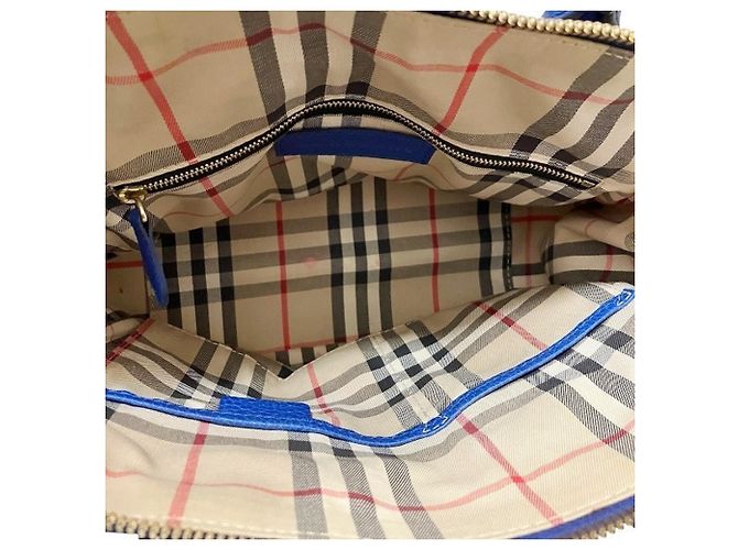 Bolso 2-Way de piel azul Burberry - vista 6