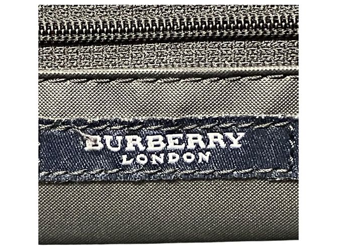 Bolso Tote Burberry Nova Check Negro Beige - vista 4
