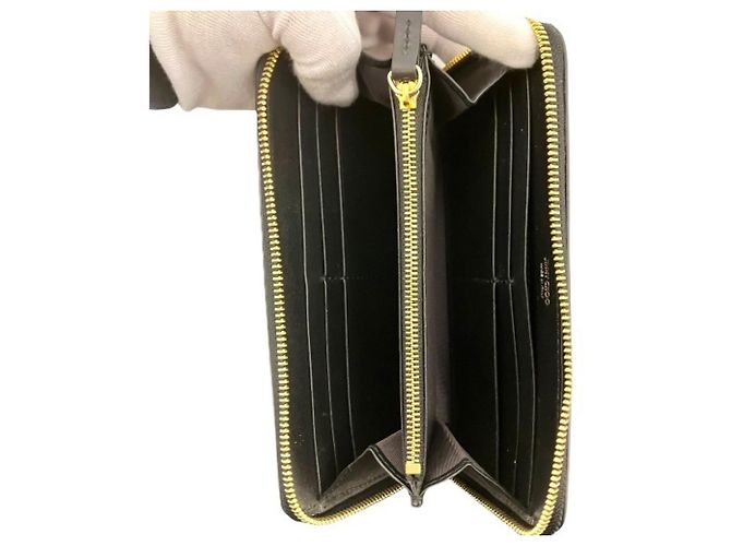 Jimmy Choo Pippa Studded Star Long Wallet Dark grey - view 3