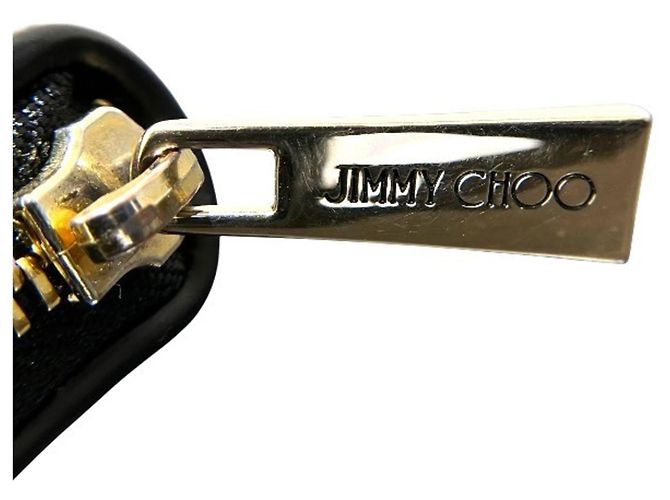 Jimmy Choo Pippa Studded Star Long Wallet Dark grey - view 9