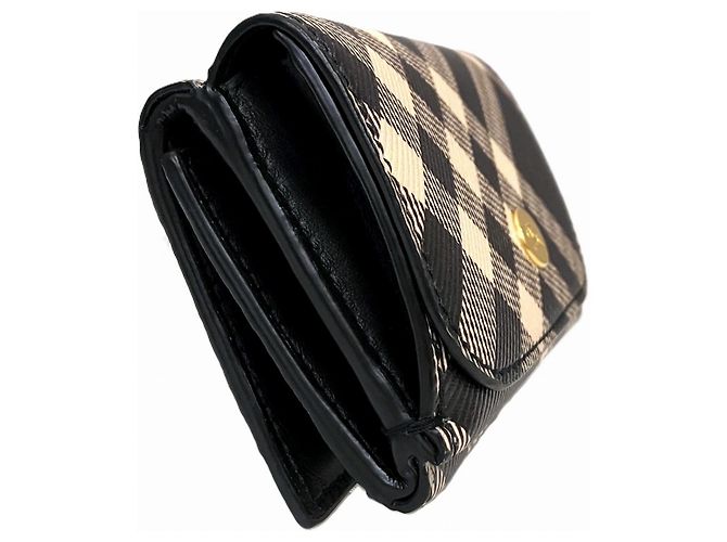 Cartera tri-fold de piel Burberry Negro - vista 9