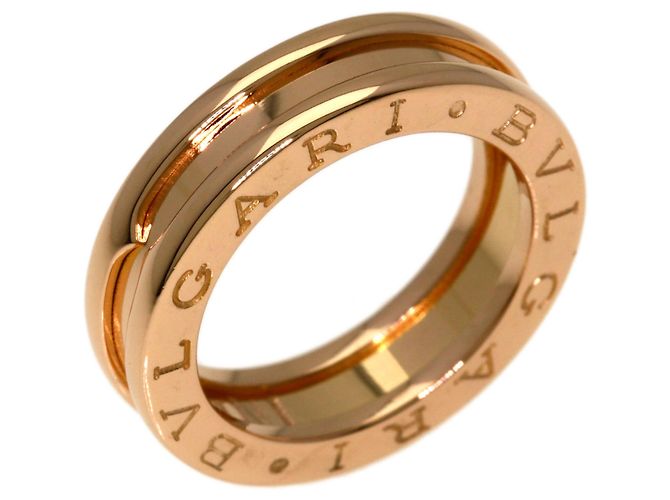 Bulgari Anello Bvlgari B-zero1 a 1 banda in oro rosa 18K - vista 2