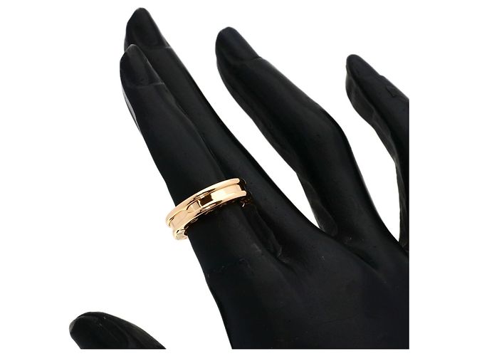Bulgari Anello Bvlgari B-zero1 a 1 banda in oro rosa 18K - vista 6