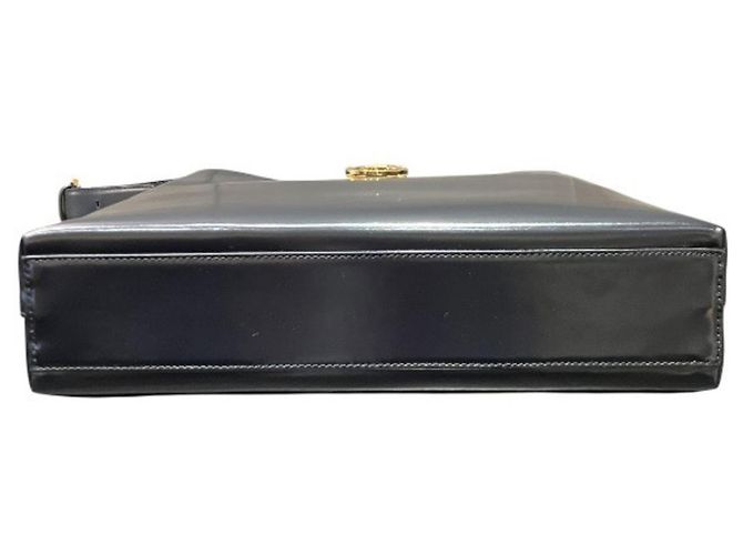 Borsa a tracolla Salvatore Ferragamo Gancini in pelle nera Nero - vista 3