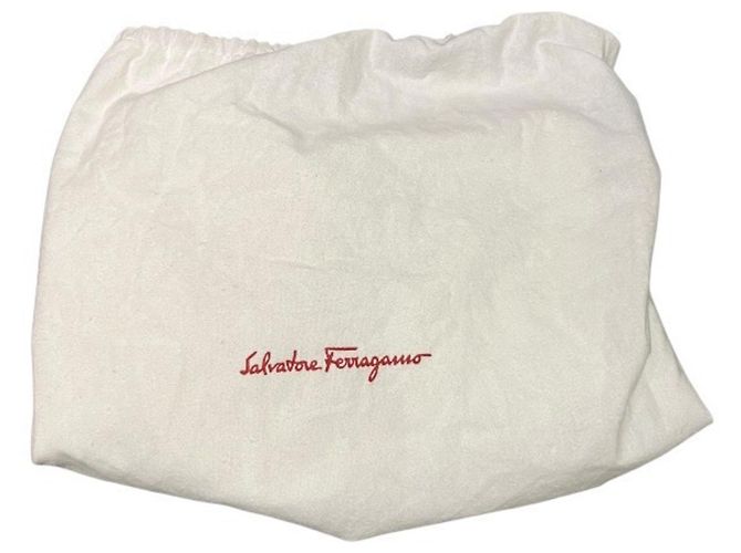 Borsa a tracolla Salvatore Ferragamo Gancini in pelle nera Nero - vista 5