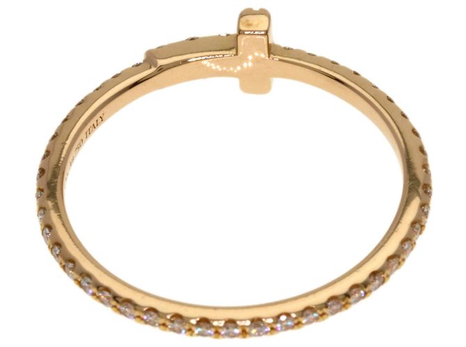 Autre Marque Anello Tiffany & Co. T Wire Full Circle Diamanti - vista 4