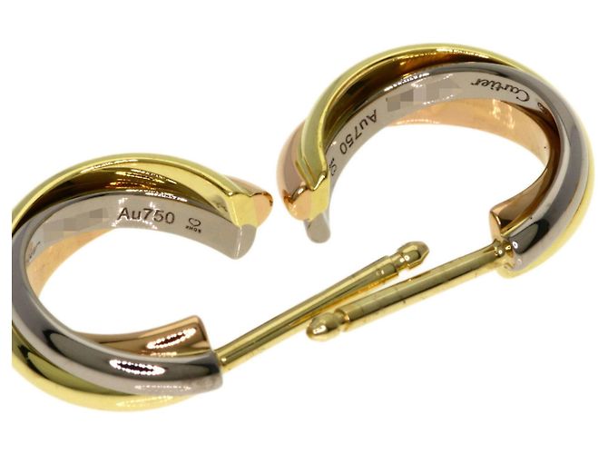 Orecchini Cartier Trinity - vista 3