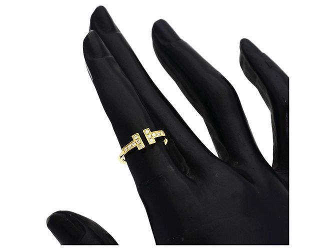 Autre Marque Anello Tiffany & Co. T Wire Diamanti - vista 6