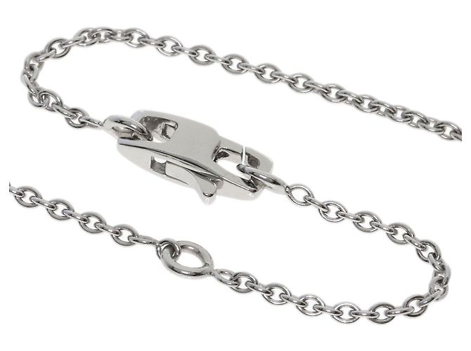 Collana Pendente Louis Vuitton 18K White Gold Cracker Diamond - vista 3