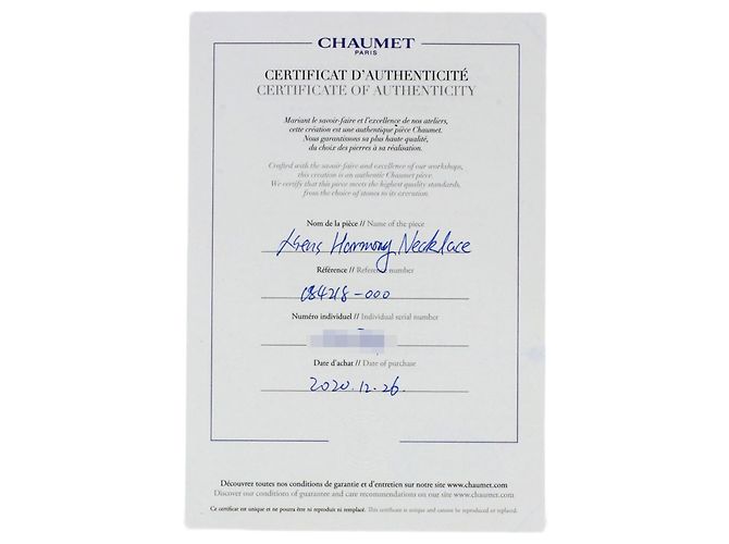 Collana Chaumet Jeux de Liens Harmony Diamanti - vista 6