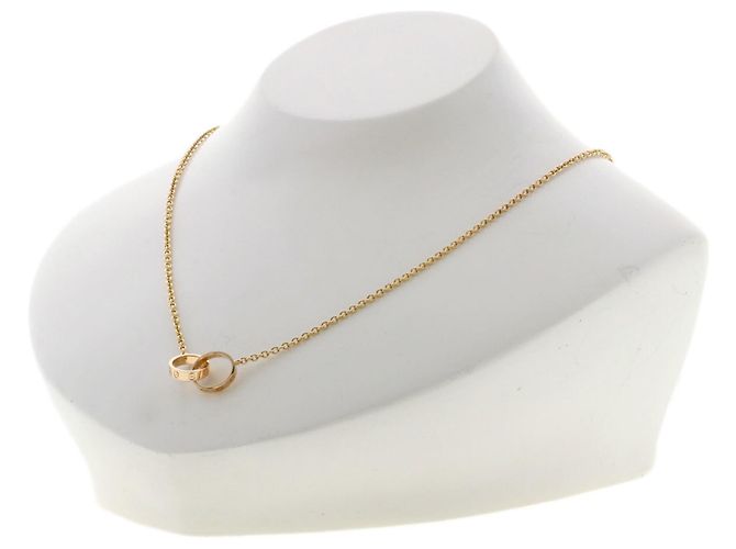 Collana Cartier Mini Love in oro rosa 18K - vista 6