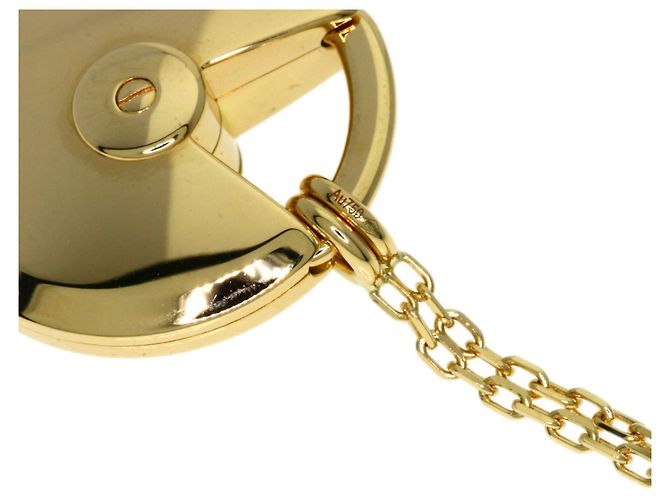 Collana Cartier Amulette de SM in Oro Giallo 18K, Madreperla e Diamanti - vista 6
