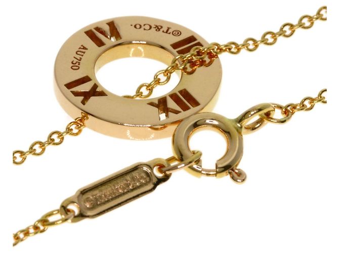 Autre Marque Collana Tiffany & Co. Atlas Pierced Circle con diamanti - vista 2