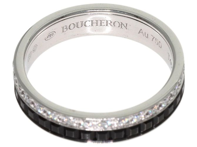Boucheron Quatre Band Ring aus 18K Weißgold - Ansicht 4