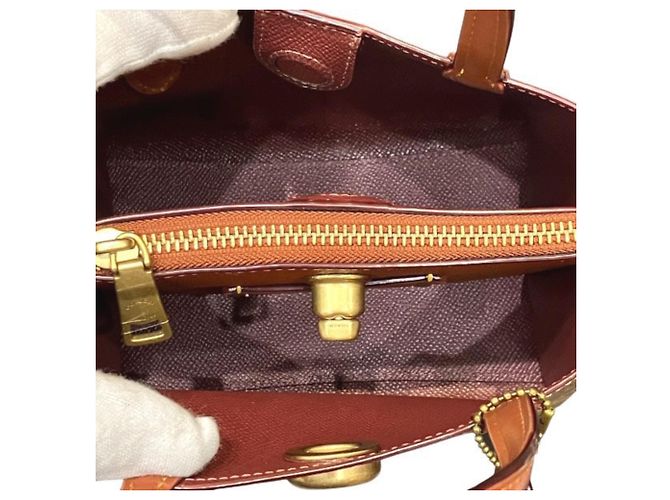 Coach Willow Tote 18 CW550 3-Way Bag Braun - Ansicht 6