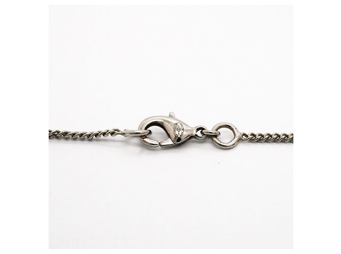 Chanel Silberkette mit Strass - Ansicht 4
