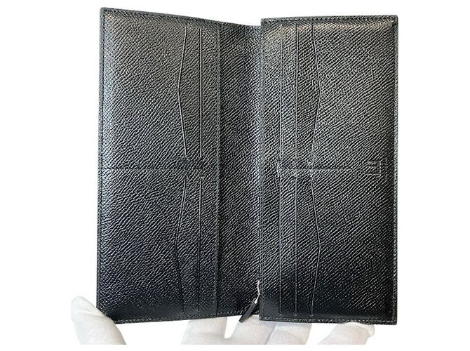 Alfred Dunhill Dunhill Cadogan 10cc Long Wallet Black - view 3