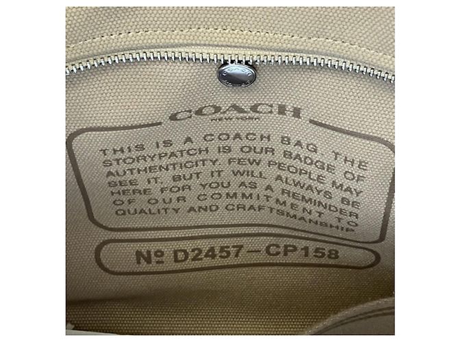 Coach CP163 Cargo Tote 2-Way Tasche Beige - Ansicht 4