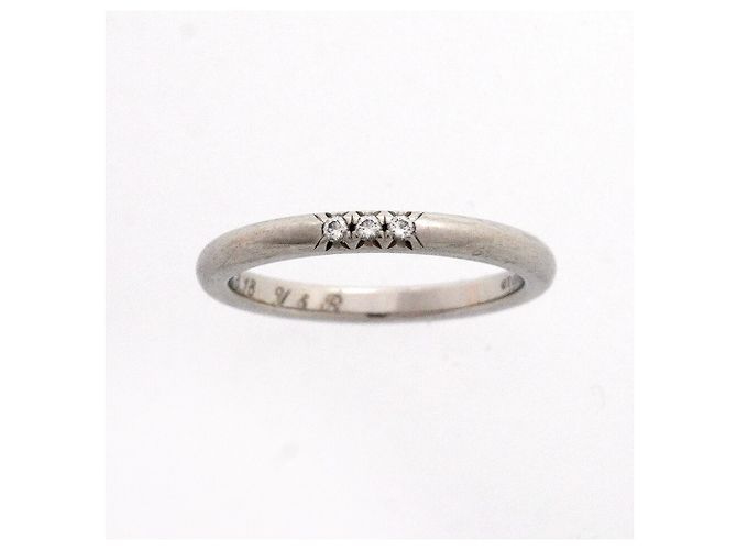Autre Marque Tiffany & Co. Platin-Diamant-Bandring - Ansicht 2