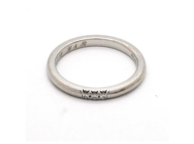 Autre Marque Tiffany & Co. Platin-Diamant-Bandring - Ansicht 3