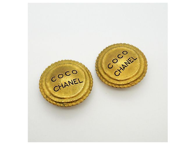 Orecchini a clip Chanel placcati oro D'oro - vista 2