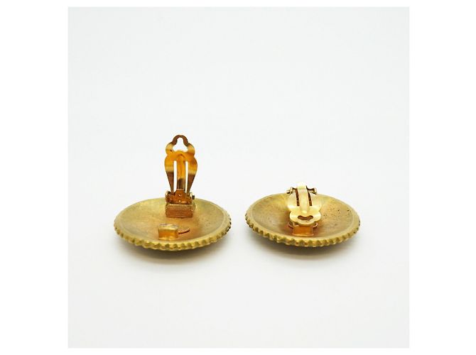 Orecchini a clip Chanel placcati oro D'oro - vista 3