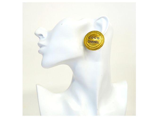 Orecchini a clip Chanel placcati oro D'oro - vista 5