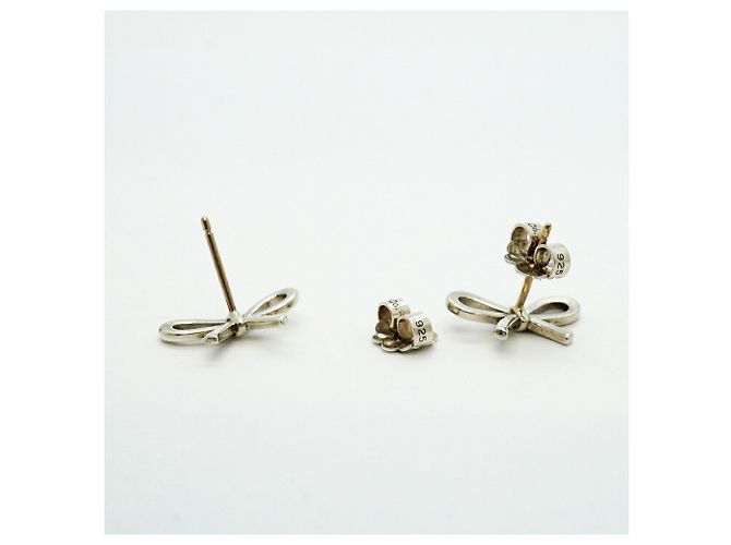 Autre Marque Pendientes Tiffany & Co. Bow Ribbon - vista 3