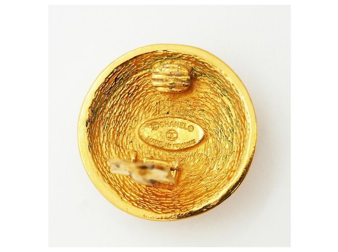 Orecchini a clip Chanel placcati oro D'oro - vista 4