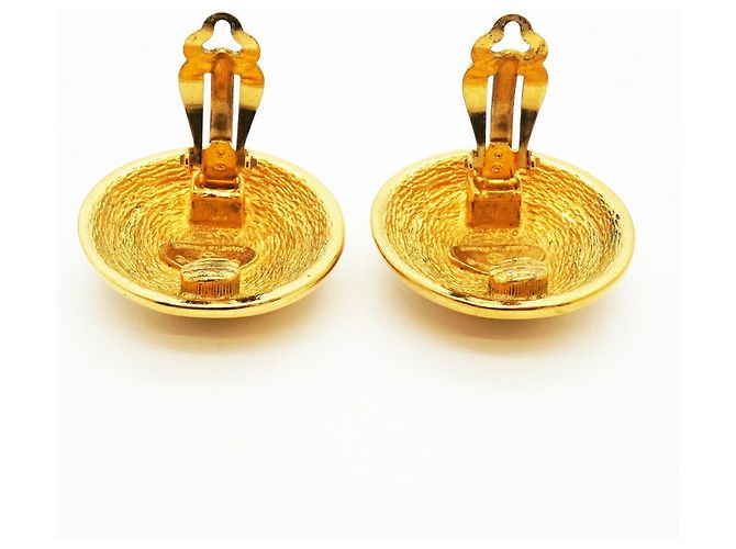 Orecchini a clip Chanel placcati oro D'oro - vista 6