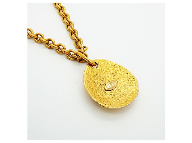 Collana Chanel placcata oro D'oro - vista 2