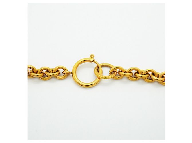 Collana Chanel placcata oro D'oro - vista 4
