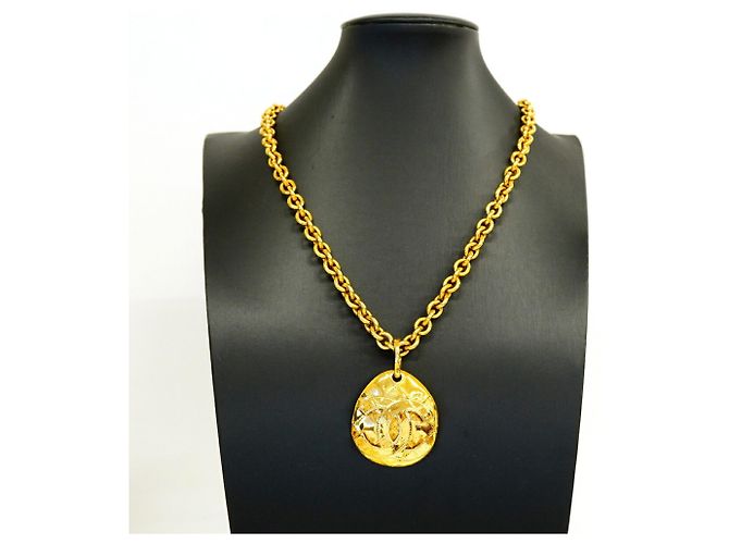 Collana Chanel placcata oro D'oro - vista 6