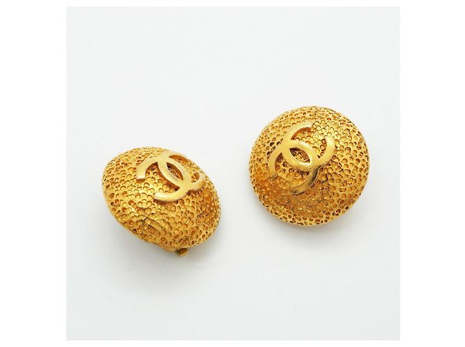 Orecchini a clip Chanel placcati oro D'oro - vista 2