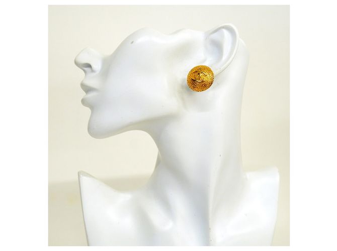 Orecchini a clip Chanel placcati oro D'oro - vista 5