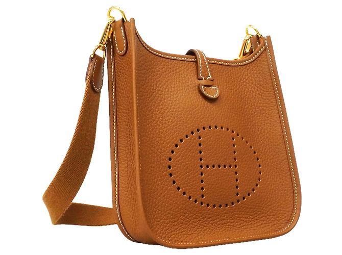 Hermès Hermes Evelyne TPM Schultertasche Golden - Ansicht 2