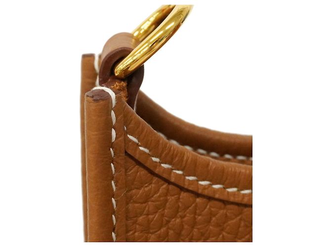 Hermès Hermes Evelyne TPM Schultertasche Golden - Ansicht 7