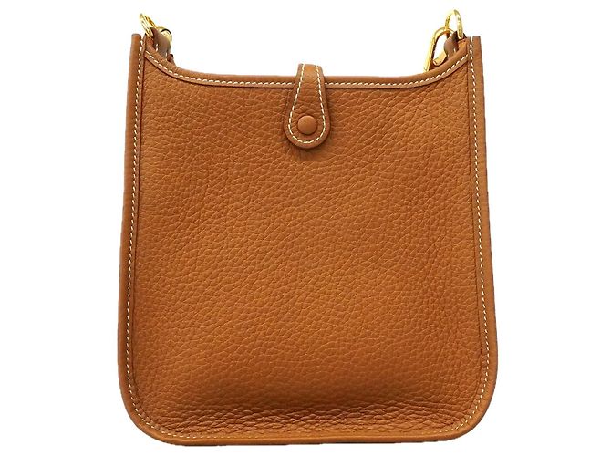 Hermès Hermes Evelyne TPM Schultertasche Golden - Ansicht 9