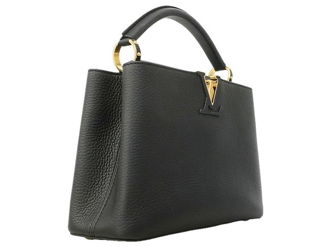 Louis Vuitton Capucines BB Handtasche Schwarz - Ansicht 2