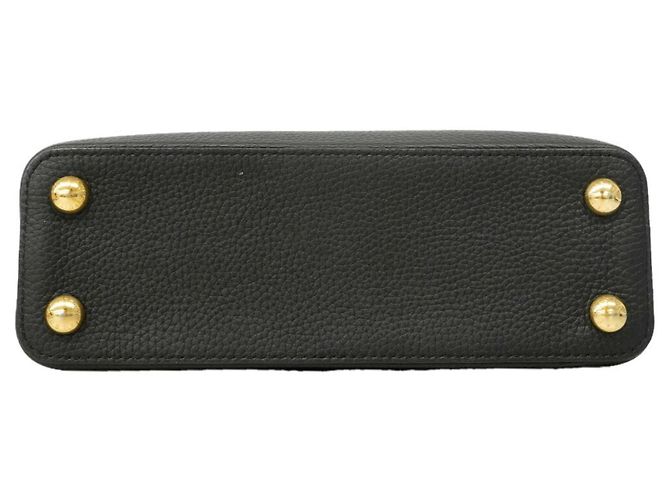Louis Vuitton Capucines BB Handtasche Schwarz - Ansicht 3