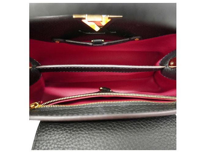 Louis Vuitton Capucines BB Handtasche Schwarz - Ansicht 4