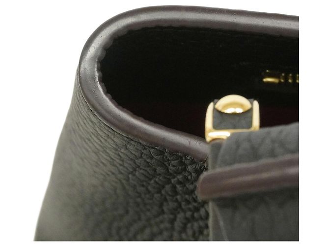Louis Vuitton Capucines BB Handtasche Schwarz - Ansicht 6