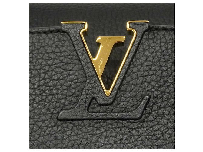 Louis Vuitton Capucines BB Handtasche Schwarz - Ansicht 9